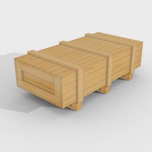 Holzkisten als Lattenkonstruktion, aus Sperrholz oder OSB-Platten