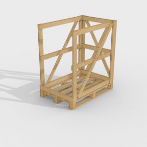 Holzverschläge sind die flexible Transportverpackung bei leichteren Waren